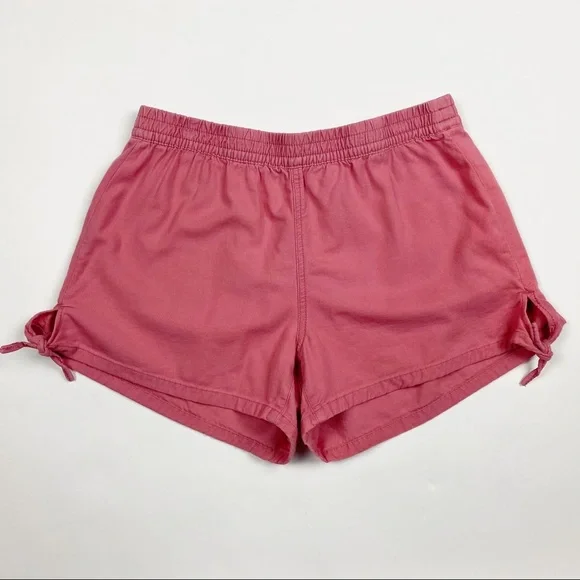 Madewell side tie shorts cheap